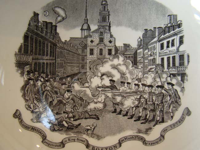 The Paul Revere "BOSTON" bowl made by Wedgwood for Shreve, Crump & Low — image 2